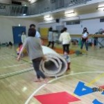 運動遊び（サーキット準備）