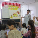 アンパンマンたちもお祝いに来てくれたよ♪