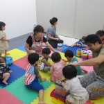 ホッとカフェ こどもたち同士でのやりとりもたまにはいいかも・・・。