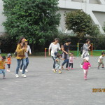 ママと一緒によ~いどん!