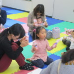 上手にふりふり♪