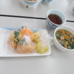 親子の試食メニュー