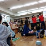 その場にいたたくさんのママがお話を聞いてくれました