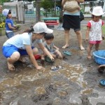川から湖、海へとどんどん広がるよ