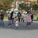 みんなでよーいドン! ママも走って~!