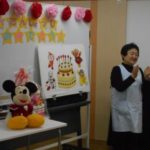 大きくなったケーキでお祝いを♡